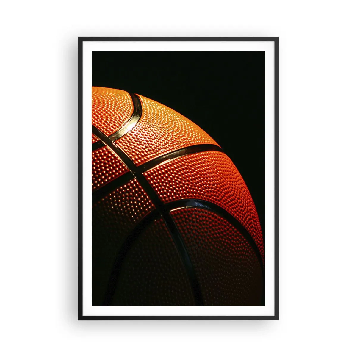 Affiche dans un cadre noir - Poster - Belle comme une planète - 70x100 cm