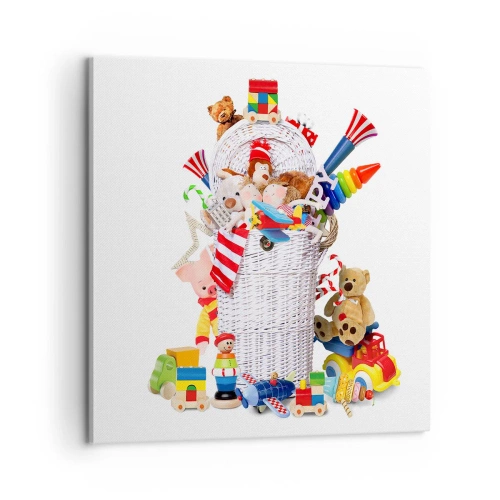 Impression sur toile - Image sur toile - Trésors des tout-petits - 60x60 cm