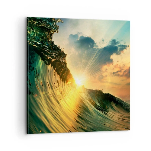 Impression sur toile - Image sur toile - Surfeur, où es-tu ? - 60x60 cm