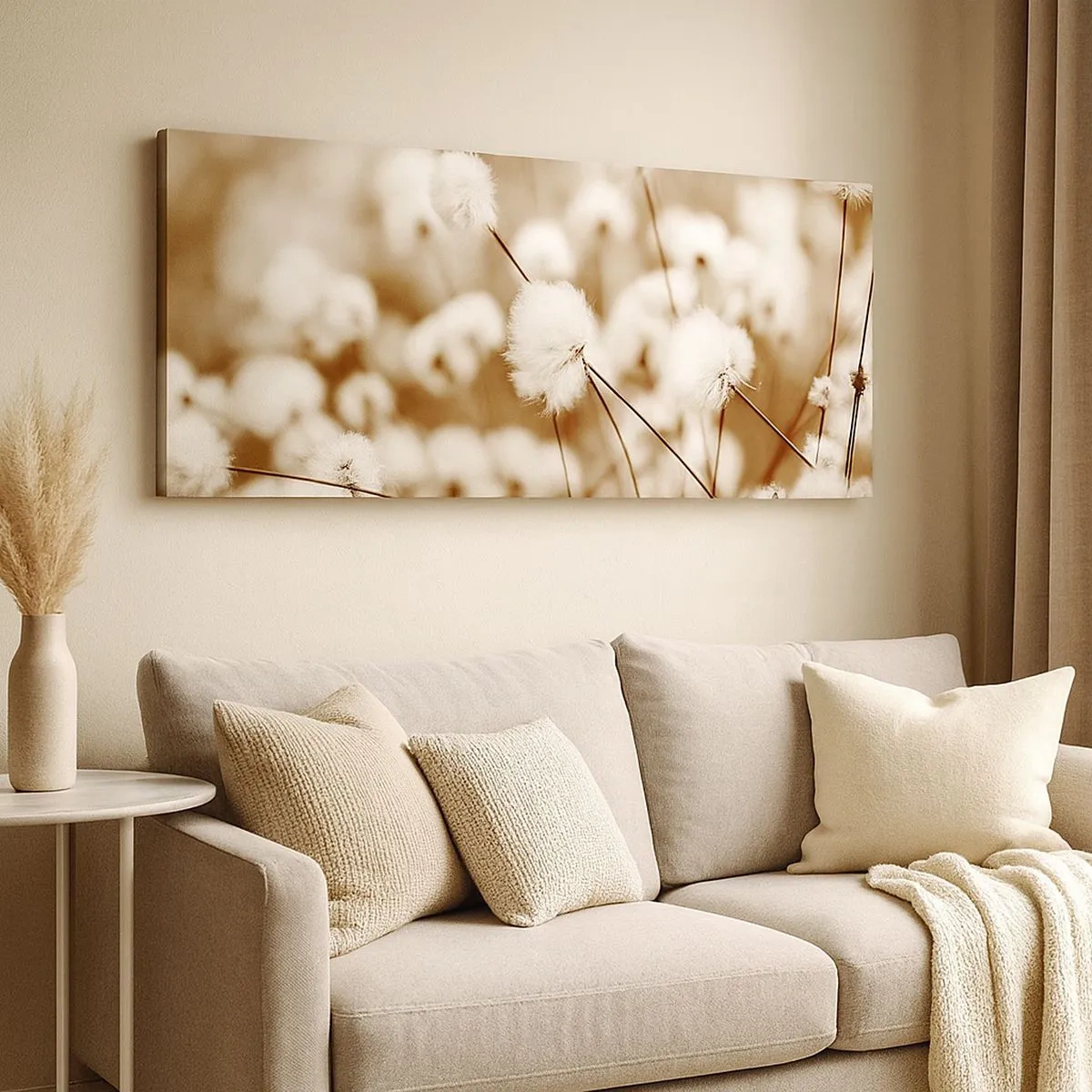 Impression sur toile - Image sur toile - Tige moelleuse - 100x40 cm