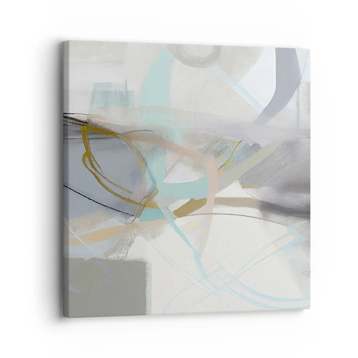 Impression sur toile - Image sur toile - Abstraction brumeuse - 30x30 cm