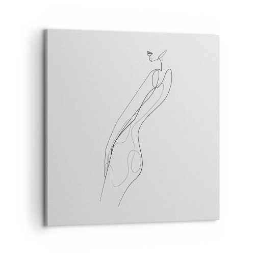 Impression sur toile - Image sur toile - Juste une promesse - 60x60 cm