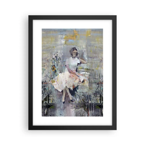 Affiche dans un cadre noir - Poster - Classique et moderne - 30x40 cm