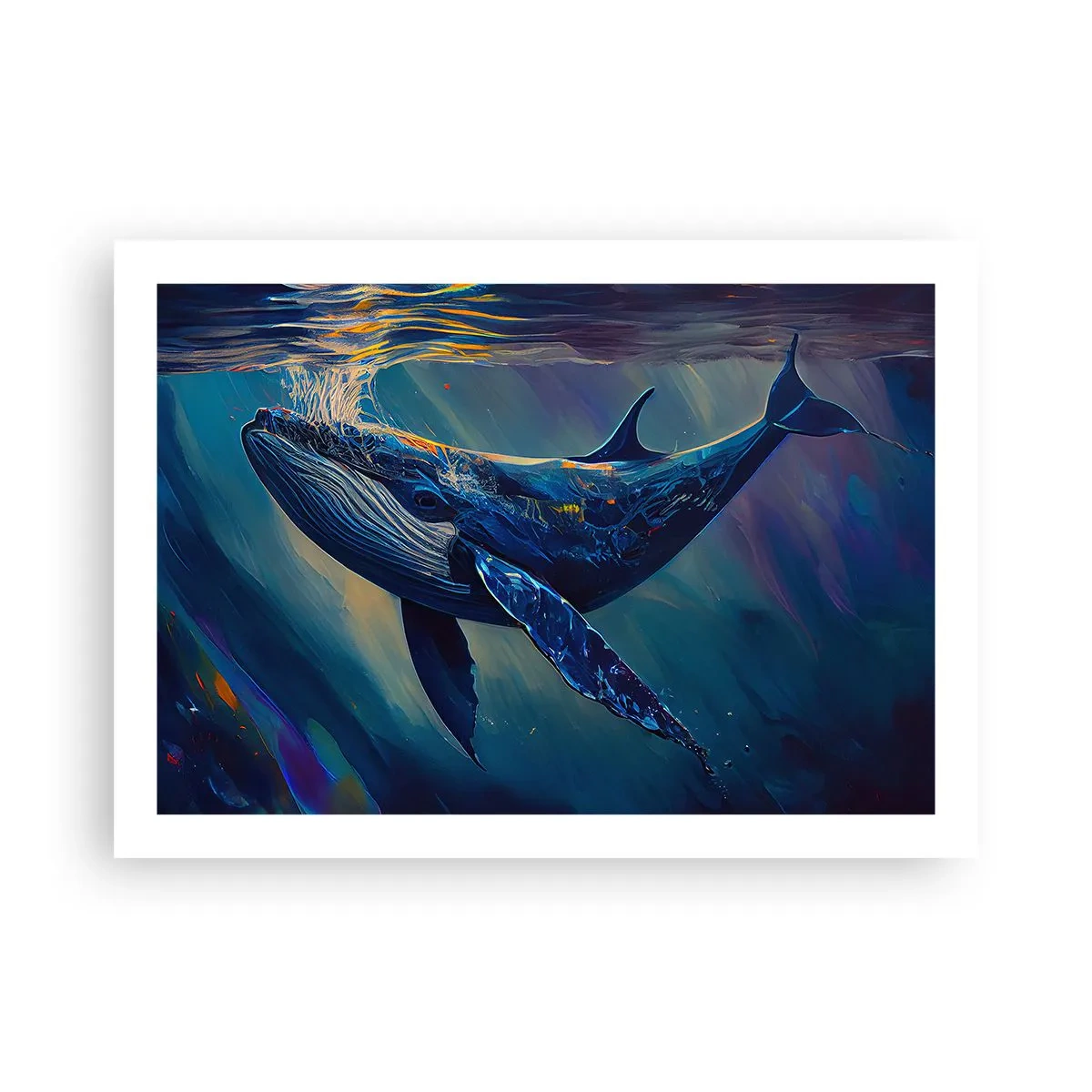 Affiche - Poster - Bienvenue dans mon monde - 70x50 cm