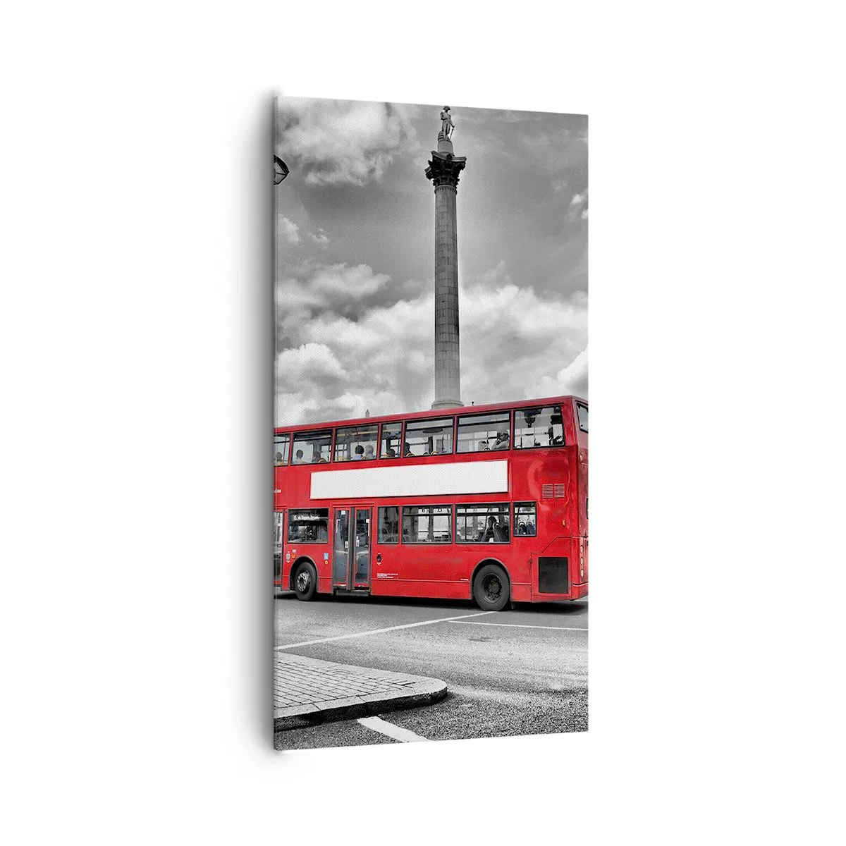 Impression sur toile - Image sur toile - La vraie circulation sanguine de la ville - 65x120 cm