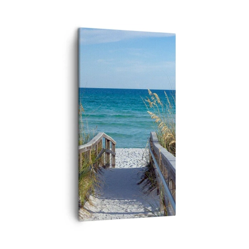 Impression sur toile - Image sur toile - Au soleil, sous le vent - 45x80 cm