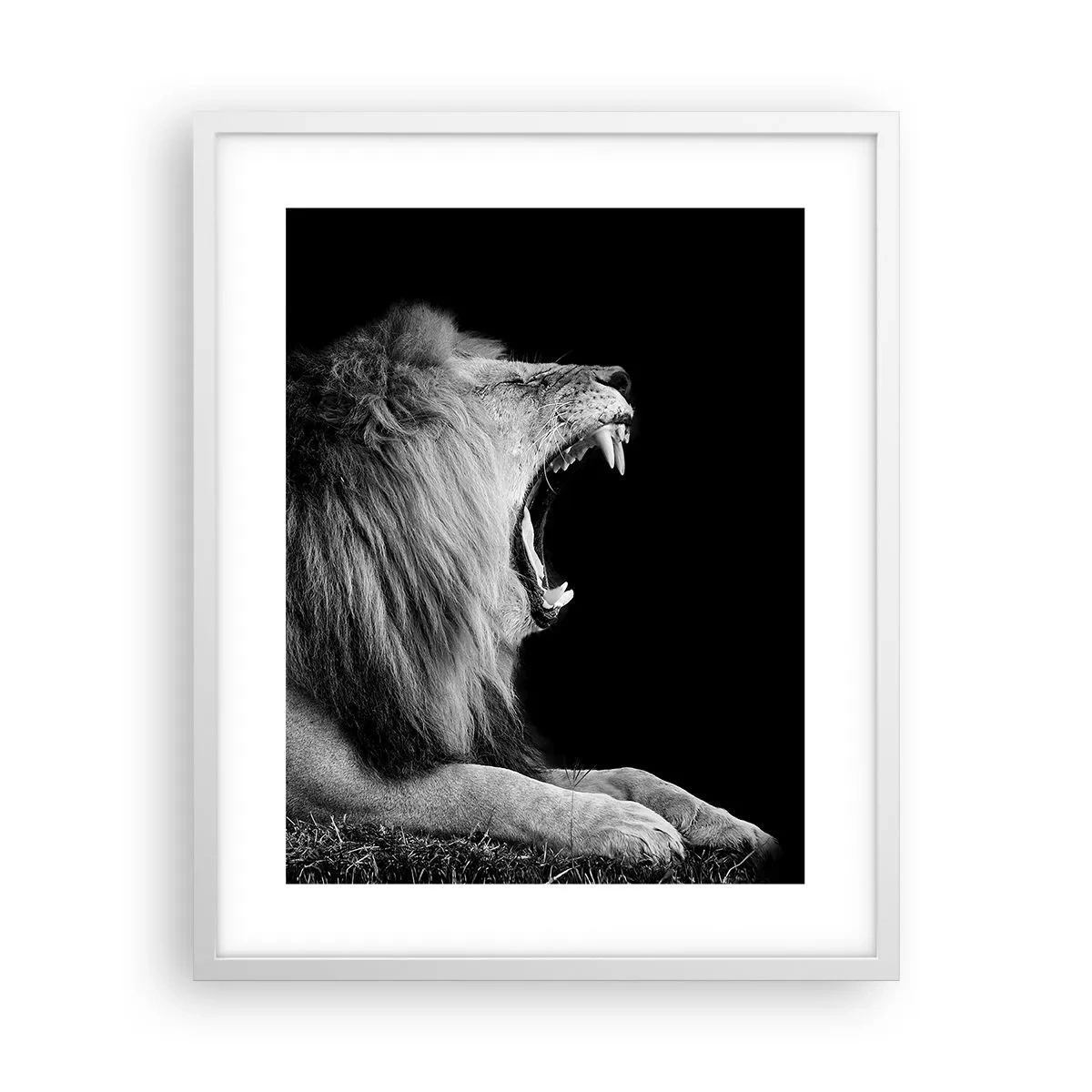 Affiche dans un cadre blanc - Poster - Sans aucun doute - 40x50 cm