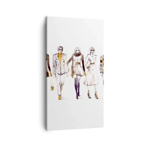 Impression sur toile - Image sur toile - Chic décontracté, élégance décontractée - 45x80 cm