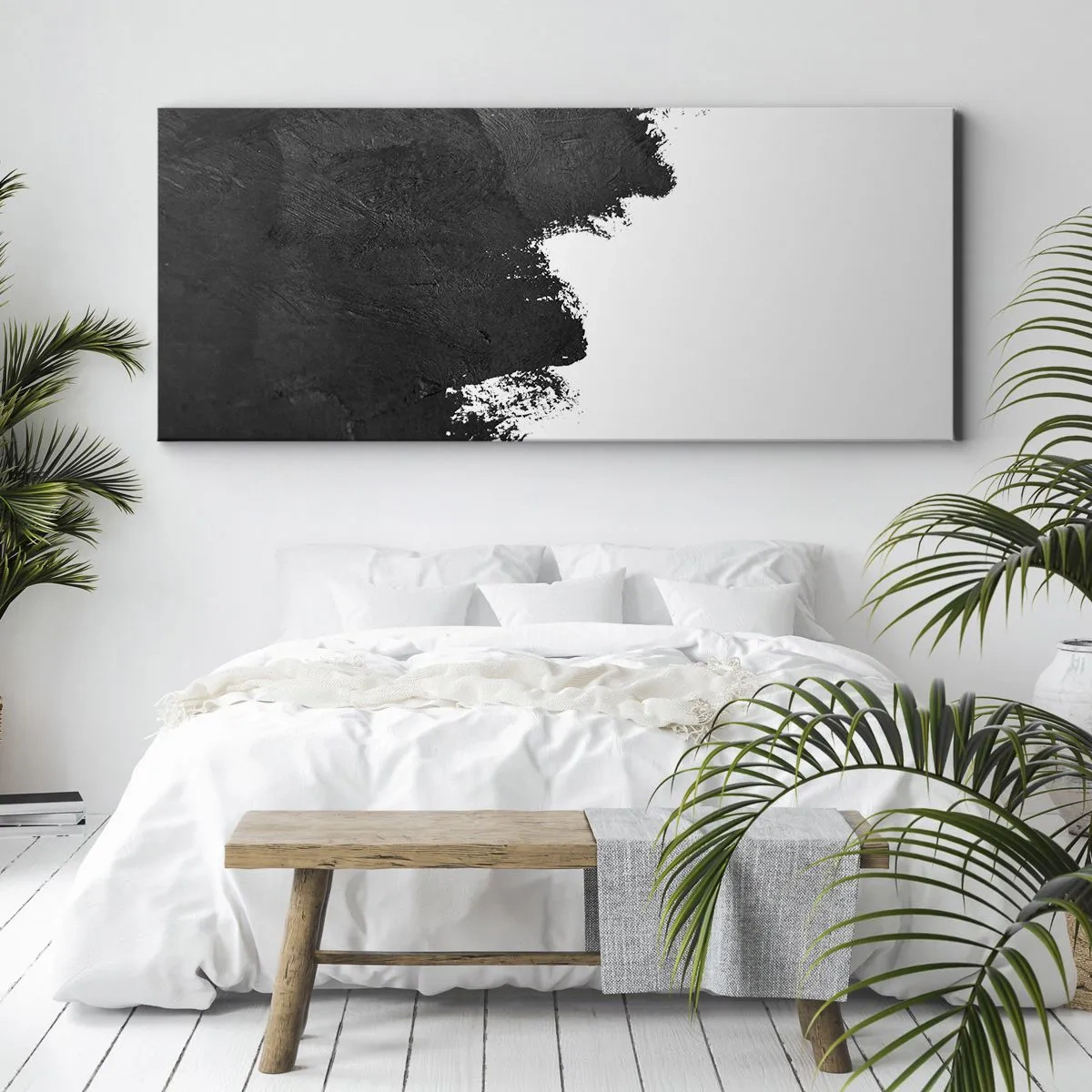 Impression sur toile - Image sur toile - Éléments : terre - 100x40 cm