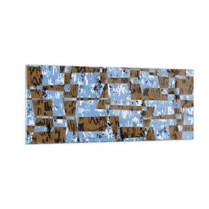 Impression sur verre - Image sur verre - Une découpe non humaine - 100x40 cm
