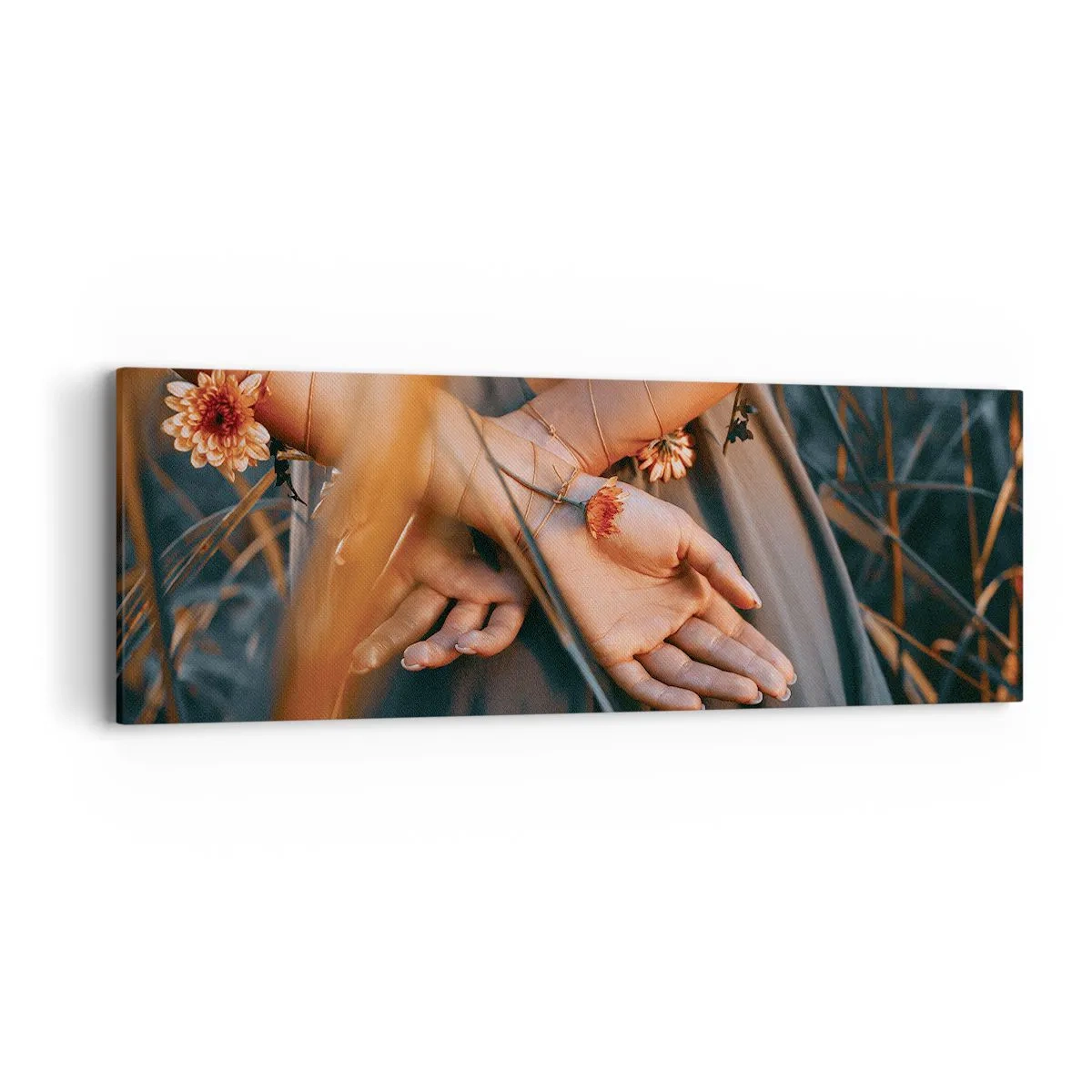 Impression sur toile - Image sur toile - Liée à la nature - 90x30 cm