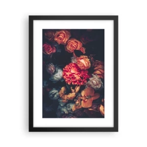 Affiche dans un cadre noir - Poster - Comme chez les maîtres hollandais - 30x40 cm