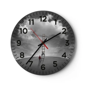 Horloge murale - Pendule murale - Tout est possible - 30x30 cm
