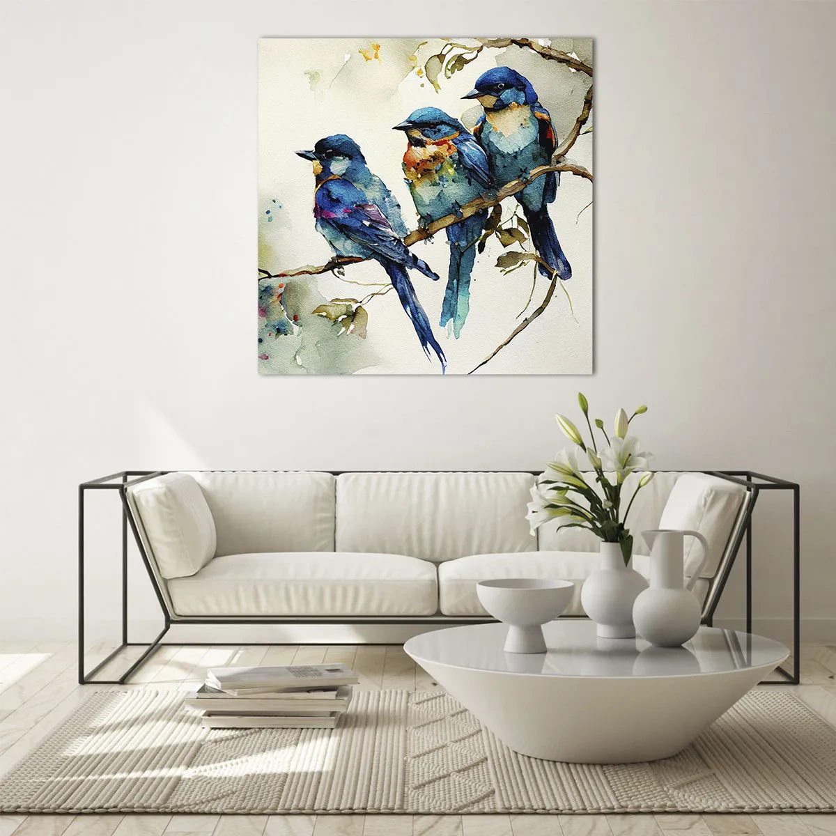 Impression sur verre - Image sur verre - A-t-il été offensé ? - 60x60 cm