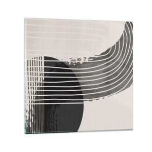 Impression sur verre - Image sur verre - Aller et retour - 50x50 cm