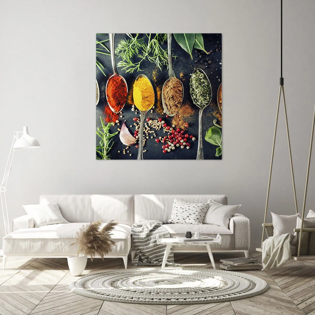 Impression sur toile - Image sur toile - Magie culinaire - 40x40 cm