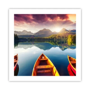 Affiche - Poster - Rien contre nature - 50x50 cm