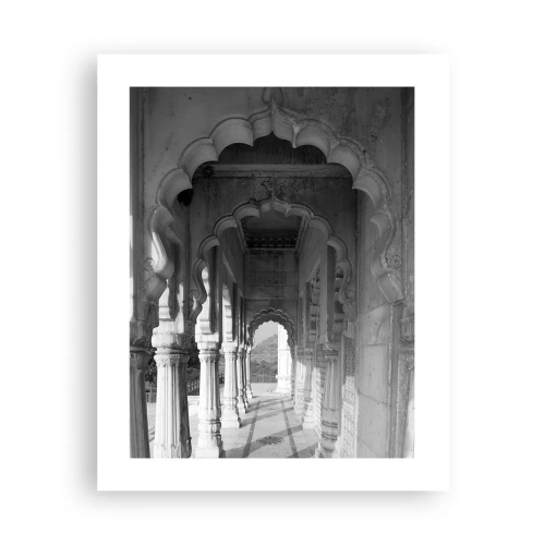 Affiche - Poster - Les contes de fées orientaux se déroulent ici - 40x50 cm