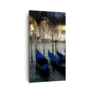 Impression sur toile - Image sur toile - Il est temps de commencer le carnaval - 45x80 cm