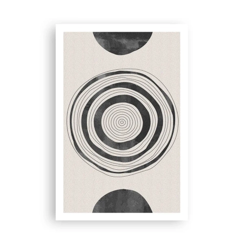 Affiche - Poster - Ce qui est important c'est ce qu'il y a entre les deux - 61x91 cm