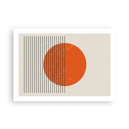 Affiche - Poster - Toujours le soleil - 70x50 cm