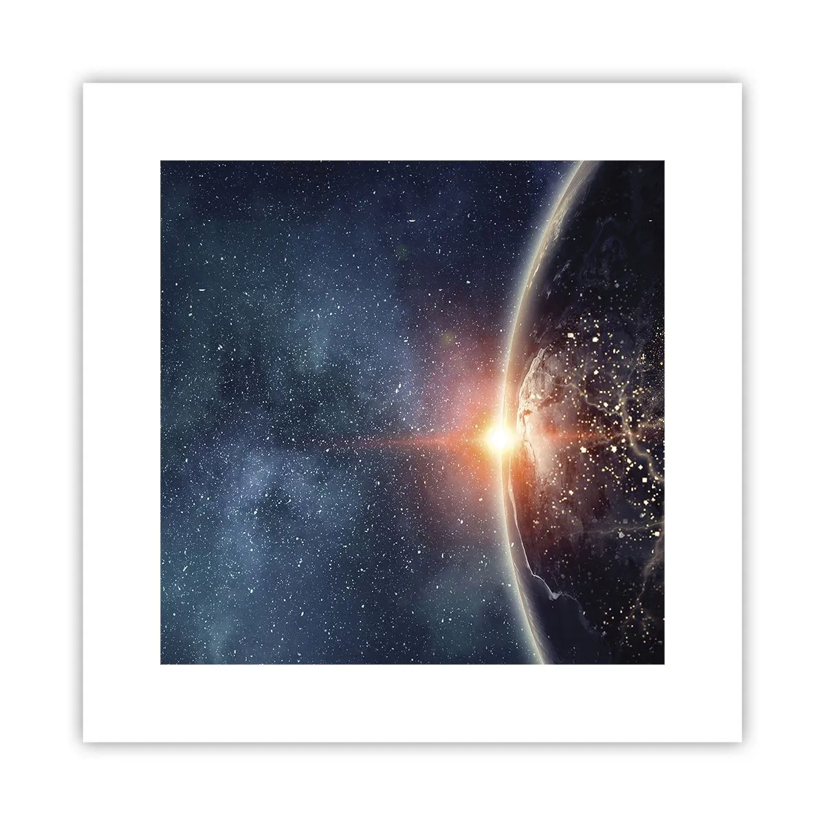 Affiche - Poster - Dans une nouvelle perspective - 30x30 cm