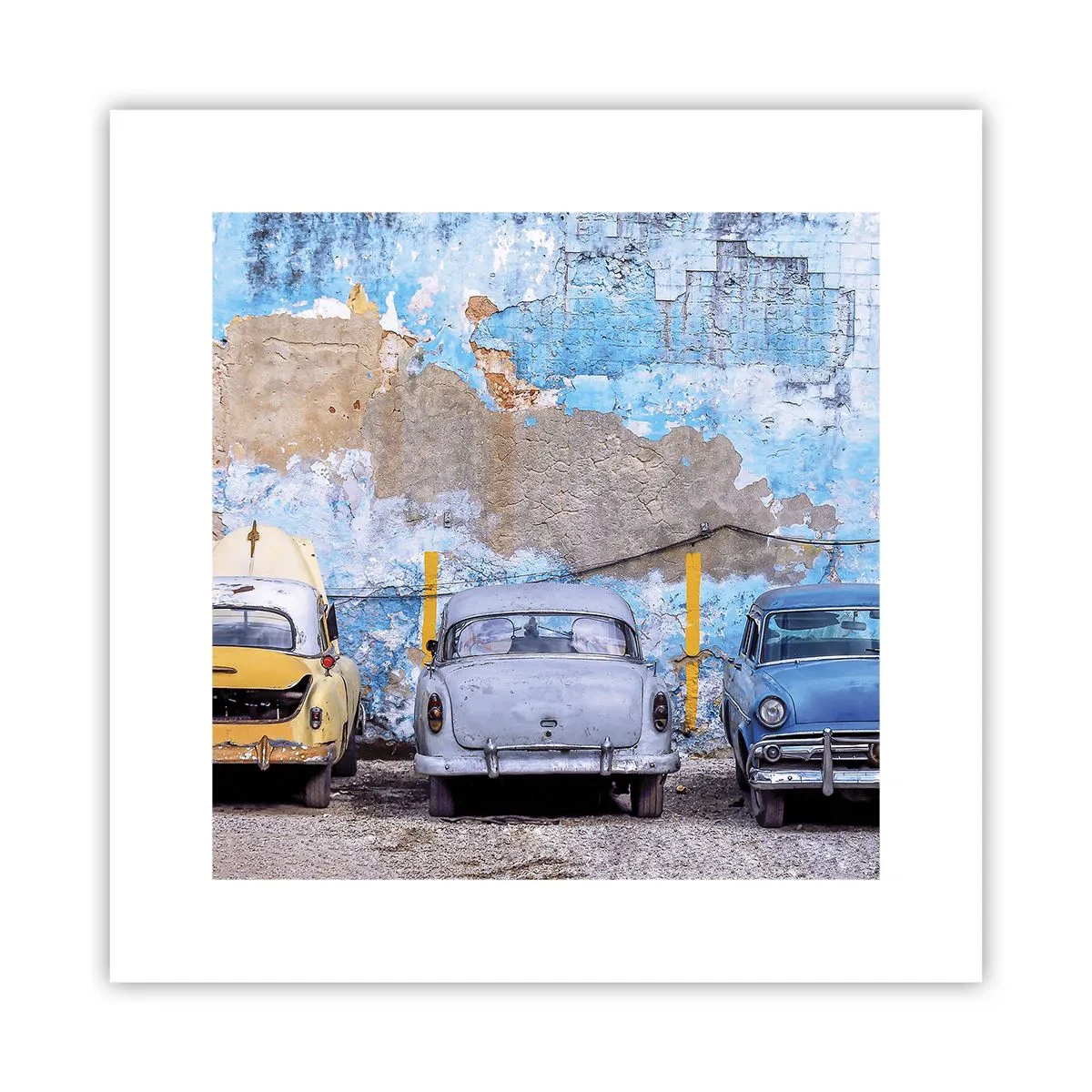 Affiche - Poster - Rencontre de vétérans - 30x30 cm