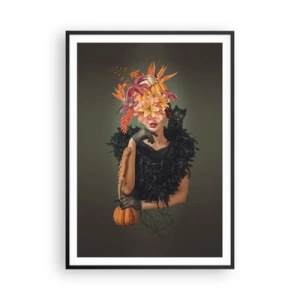 Affiche dans un cadre noir - Poster - Sort de sorcière - 70x100 cm