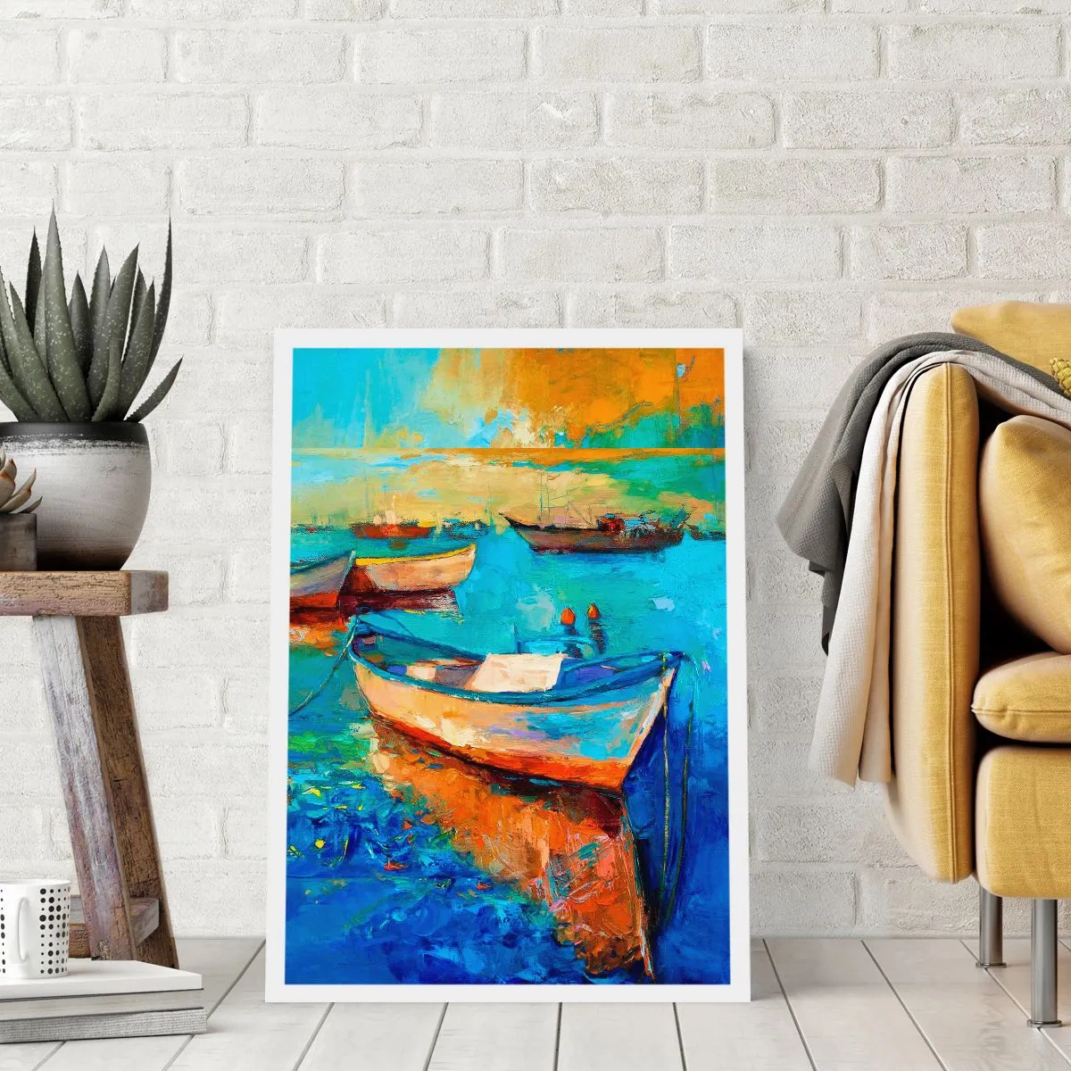 Affiche - Poster - Dans la baie du sud - 30x40 cm