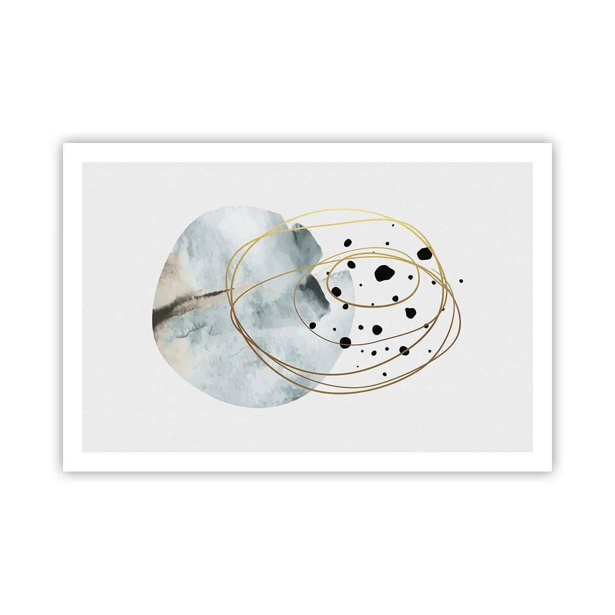 Affiche - Poster - Emmêlement de l'espace - 91x61 cm