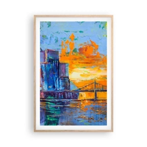 Affiche dans un chêne clair - Poster - Culture et nature - 61x91 cm