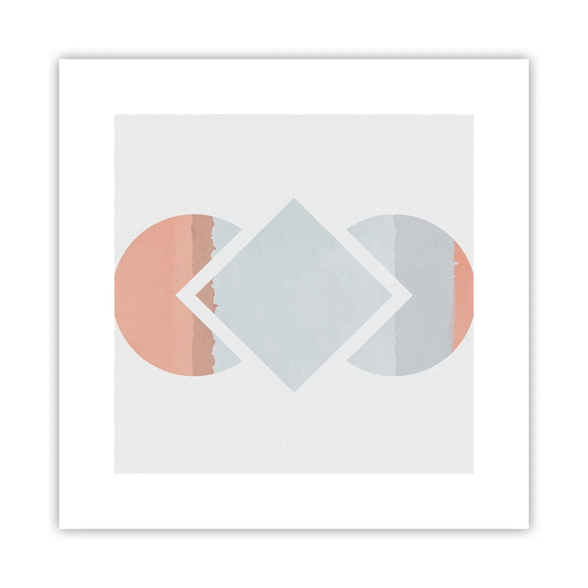 Affiche - Poster - La situation est clair - 30x30 cm