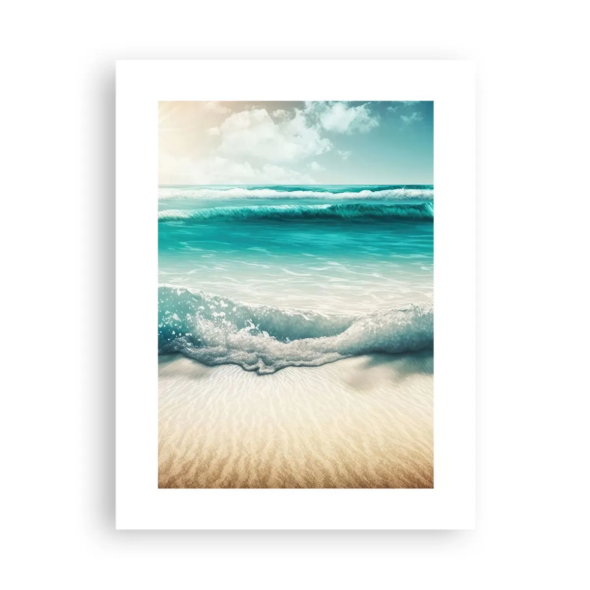 Affiche - Poster - La paix de l'océan - 30x40 cm