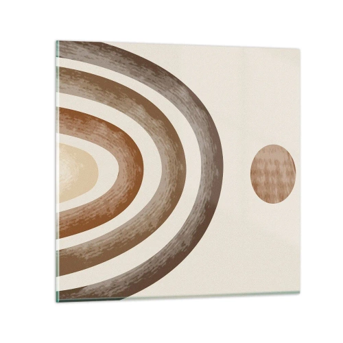 Impression sur verre - Image sur verre - Dans une galaxie lointaine - 30x30 cm