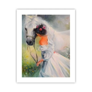 Affiche - Poster - Comme dans un beau rêve - 40x50 cm