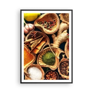 Affiche dans un cadre noir - Poster - Prends ce que tu veux - 70x100 cm