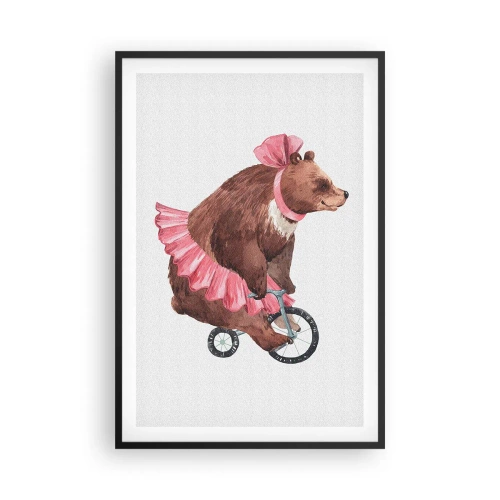 Affiche dans un cadre noir - Poster - Quel cirque ! - 61x91 cm