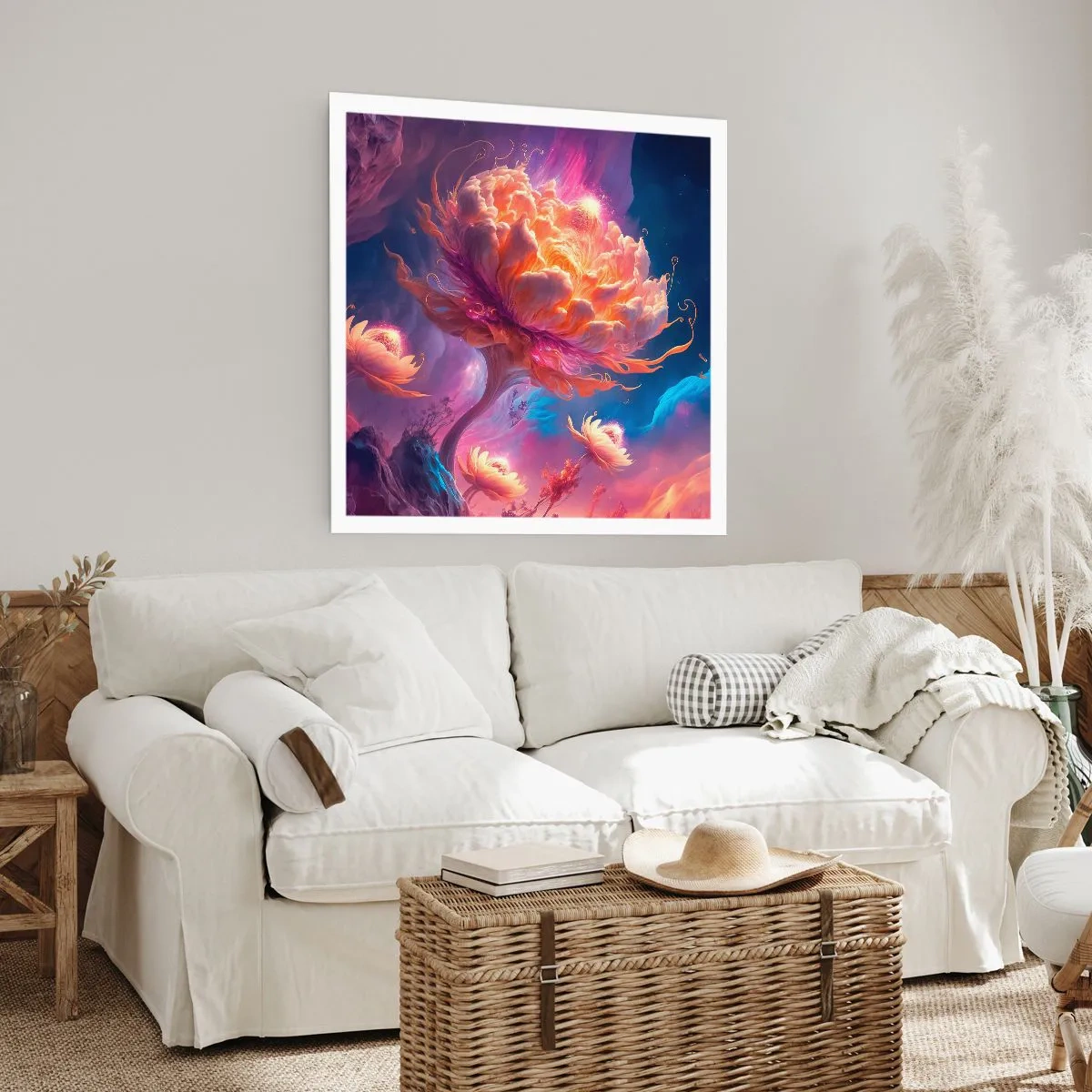 Affiche - Poster - Un autre monde - 60x60 cm