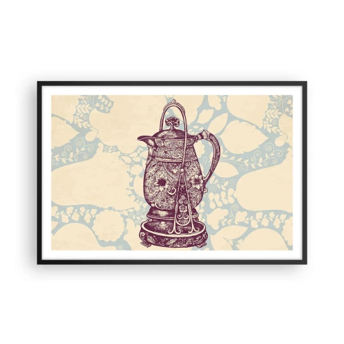 Affiche dans un cadre noir - Poster - La beauté du quotidien - 91x61 cm