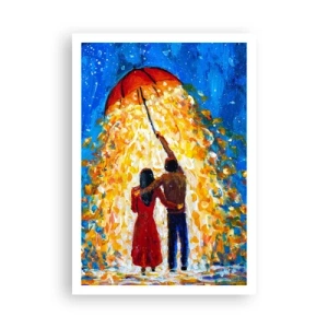 Affiche - Poster - La magie d'une soirée pluvieuse ? - 70x100 cm