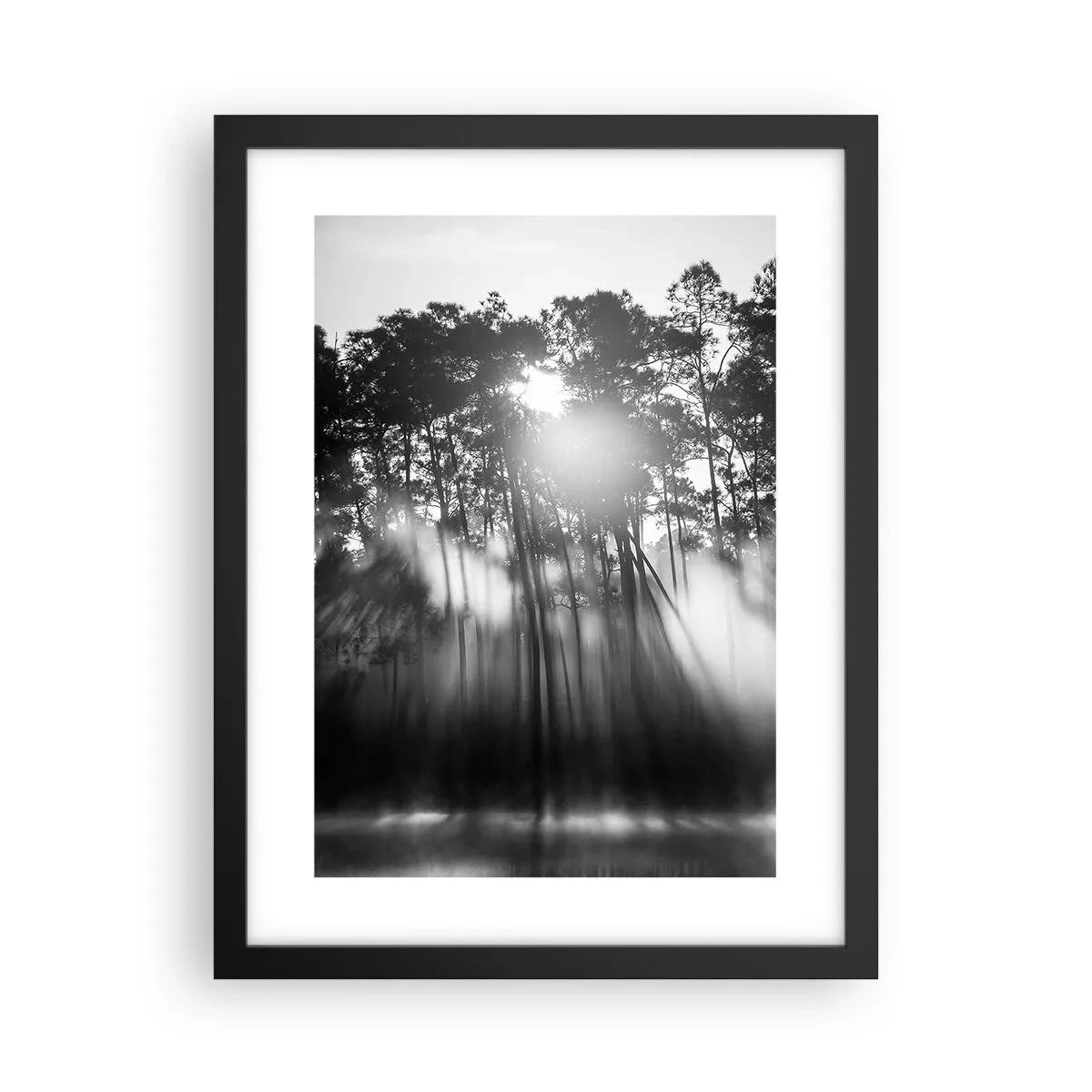 Affiche dans un cadre noir - Poster - Soleil inarrêtable - 30x40 cm