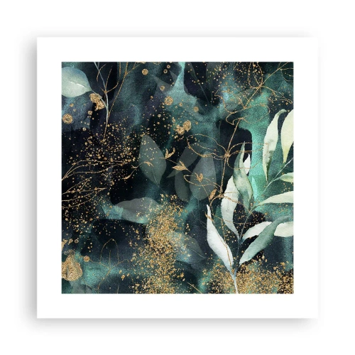 Affiche - Poster - Jardin magique - 40x40 cm