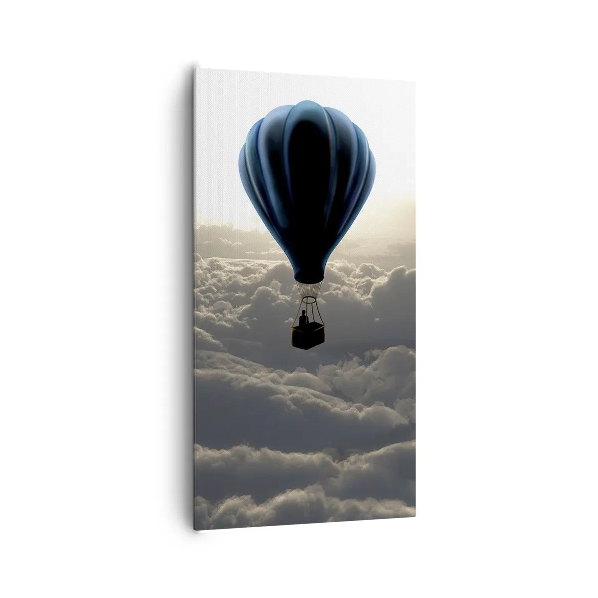 Impression sur toile - Image sur toile - Un vagabond au dessus des nuages - 65x120 cm