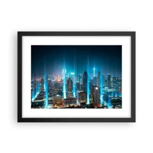 Affiche dans un cadre noir - Poster - À Berlin au paradis - 40x30 cm