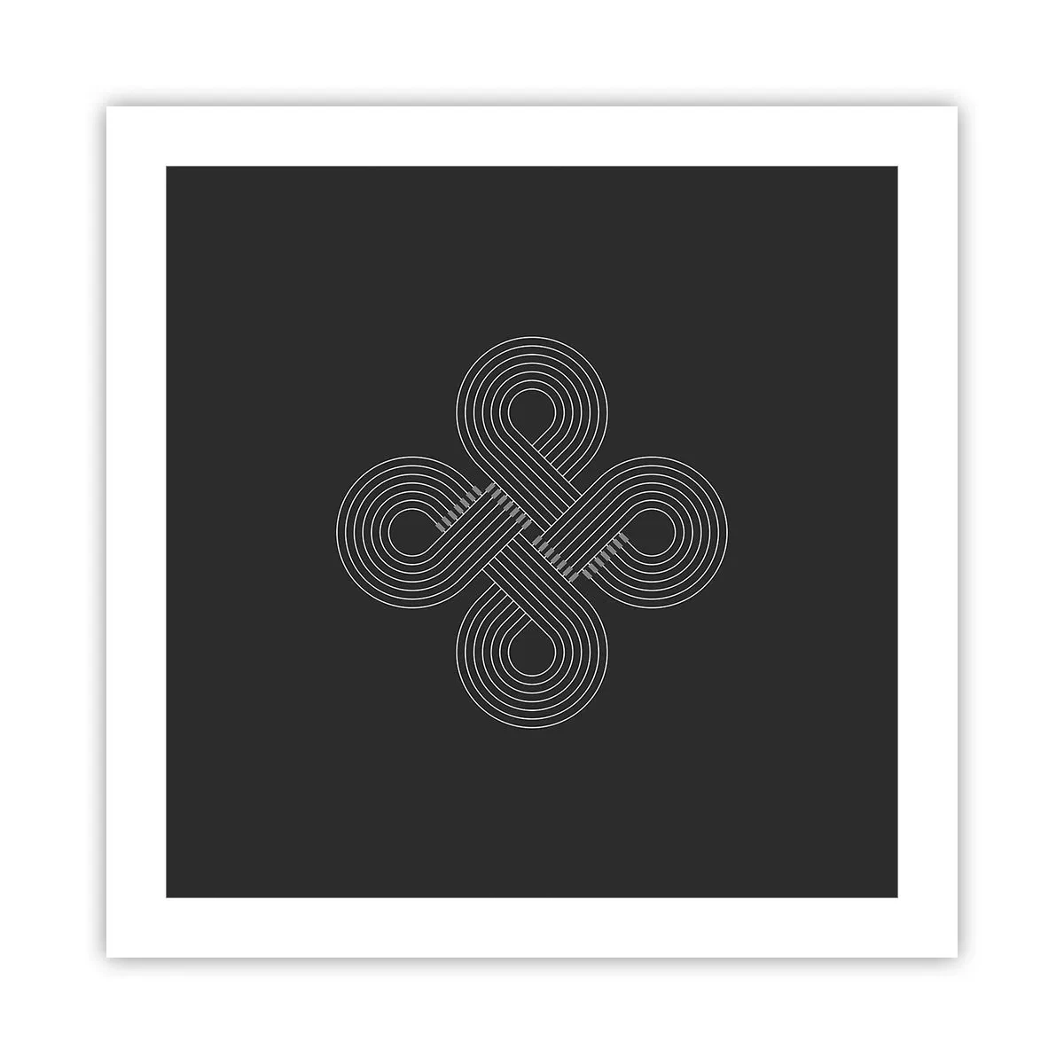 Affiche - Poster - Dans l'âme celtique - 50x50 cm