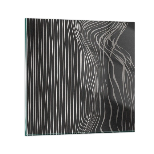 Impression sur verre - Image sur verre - Rythme et accent - 50x50 cm