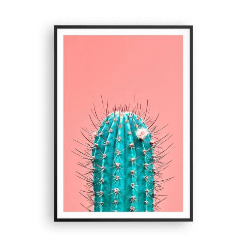 Affiche dans un cadre noir - Poster - Juste regarde - 70x100 cm