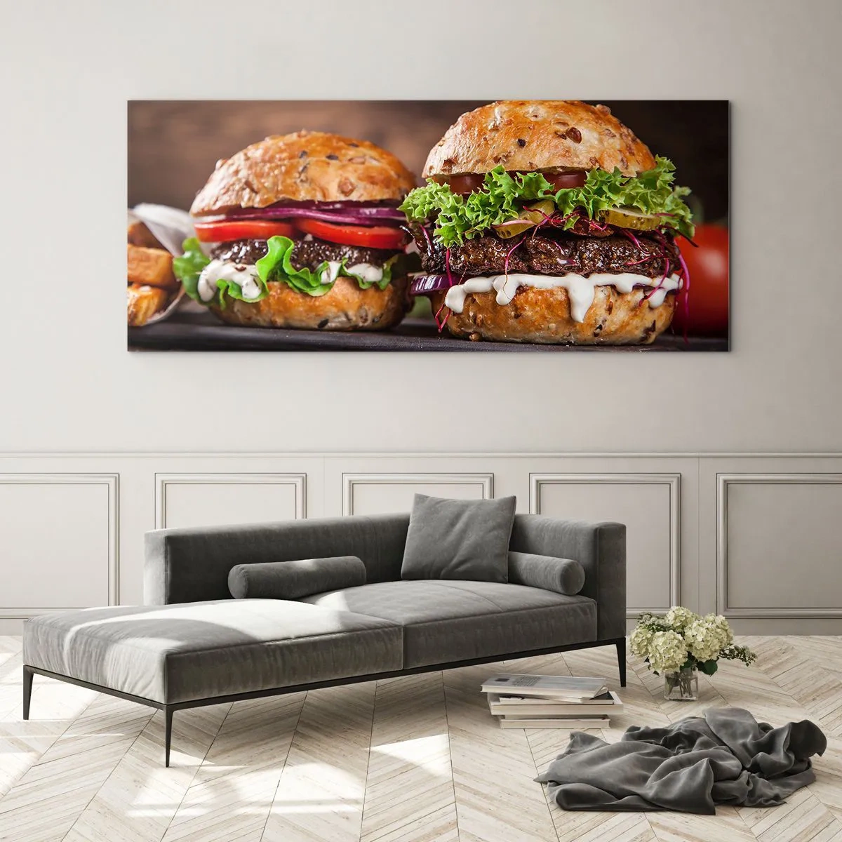 Impression sur verre - Image sur verre - American dream - 100x40 cm