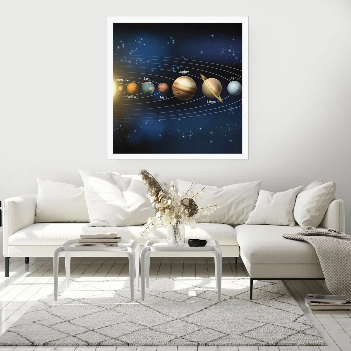 Affiche - Poster - L'une des dix - 50x50 cm