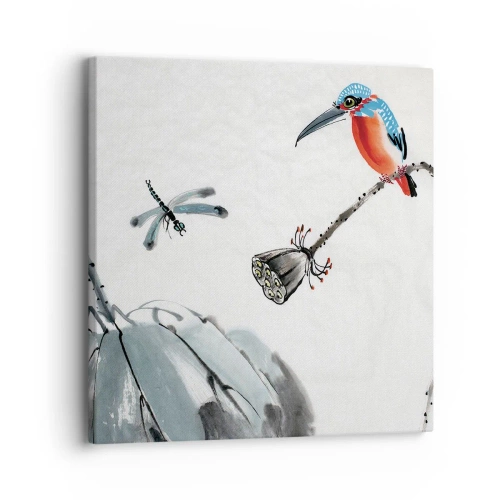 Impression sur toile - Image sur toile - La vie du champ - 30x30 cm